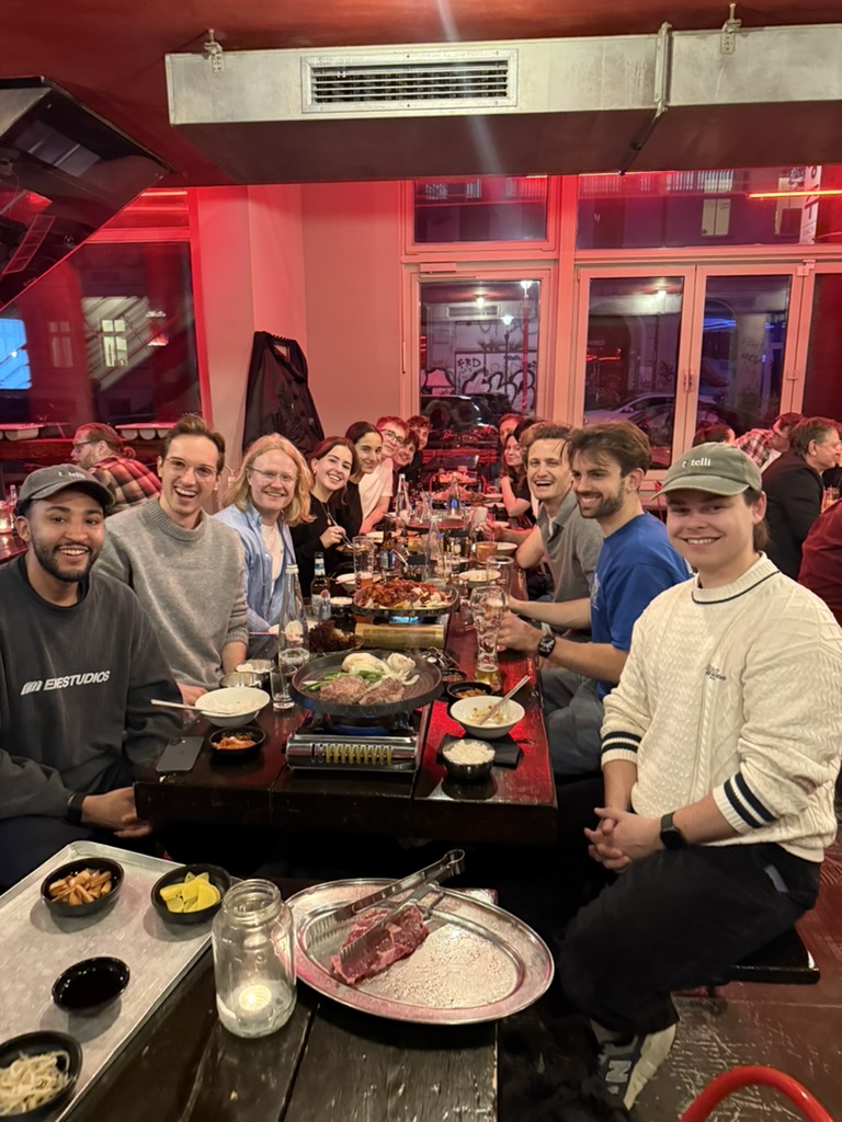 Team dinner in Berlin