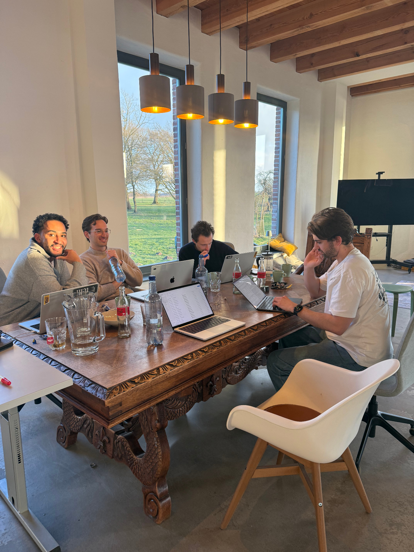 Working session at the country offsite